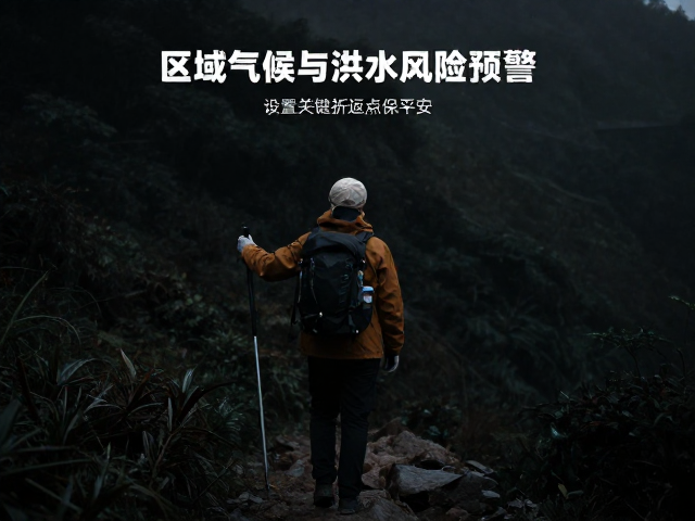 洪水风险识别与山涧行进安全准则