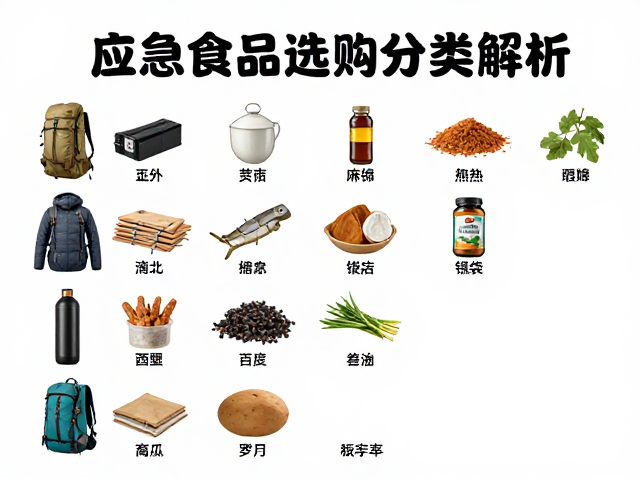 应急食品的营养密度与能量管理