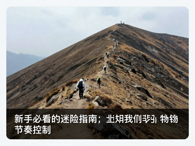 行进中的核心技巧：地物识别与节奏控制