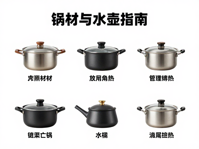 常见锅具材质的导热特性解析