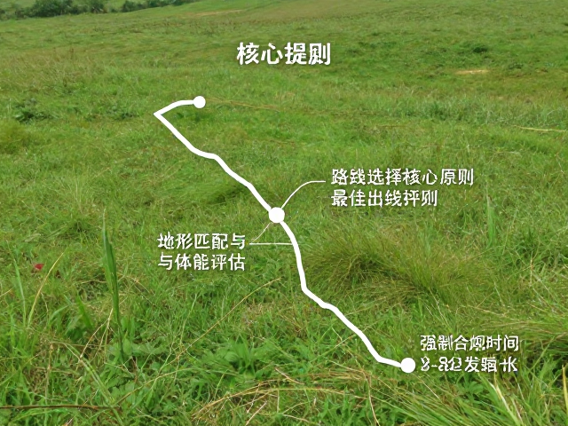 草甸徒步攻略，路线选择核心原则与最佳出发时间设定指南