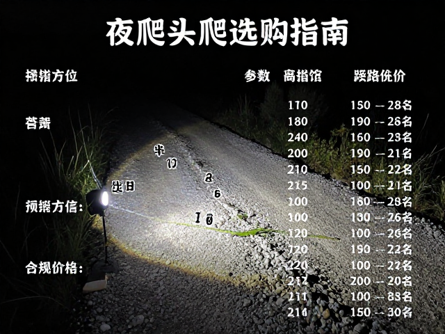 夜间行进的光源逻辑与核心参数解析