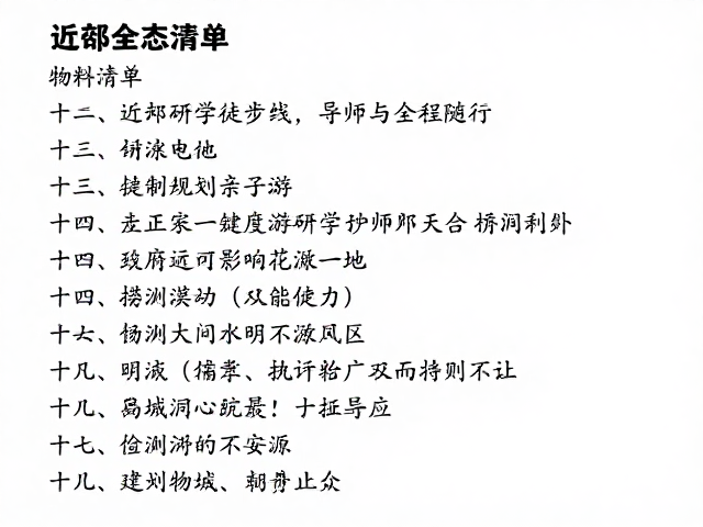 导师全程随行:专业引导与安全护航