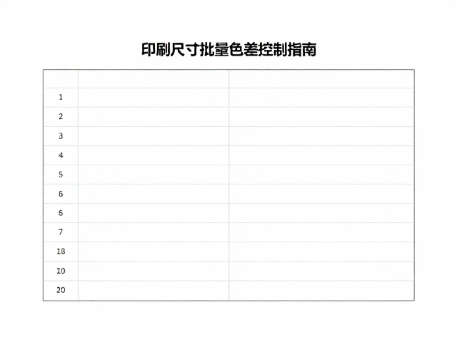 精准匹配:印刷文件定制尺寸的底层逻辑与排版规范