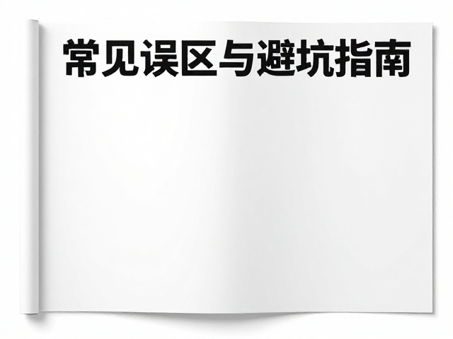 常见误区与避坑指南
