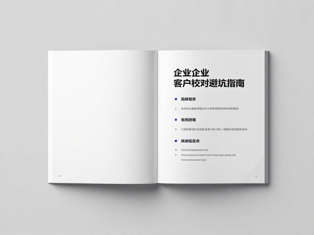 科技企业画册设计的视觉逻辑与品牌叙事