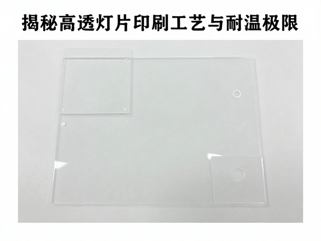 高透印刷工艺对耐温性能的影响