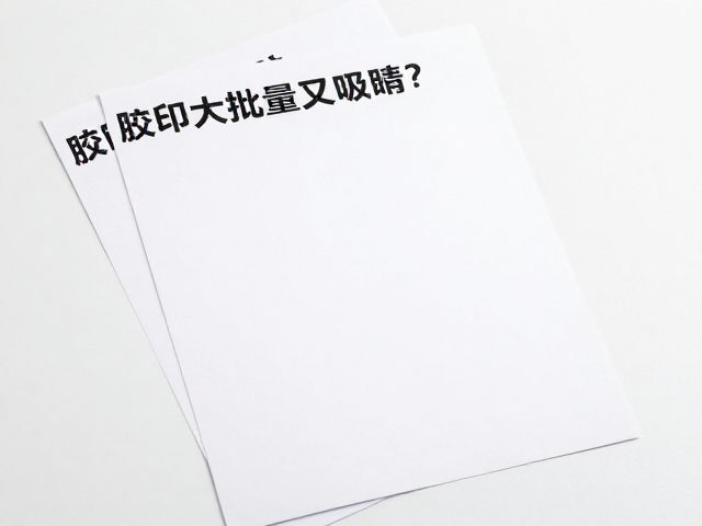 胶印大批量更划算的经济逻辑解析
