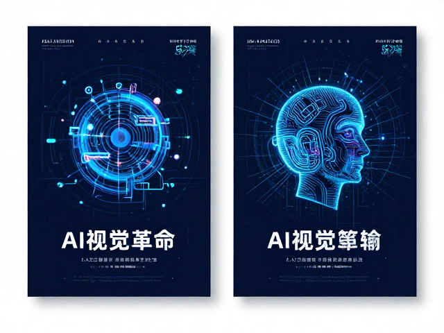 人工智能主题海报设计指南:技术美学与视觉逻辑