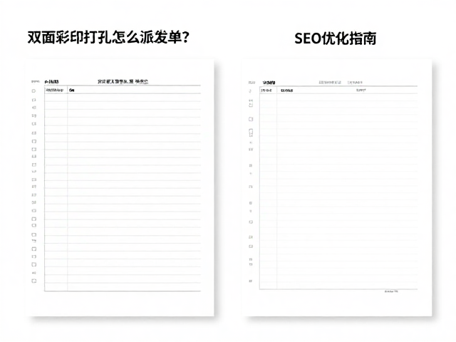 双面彩印打孔单证流转的核心痛点解析
