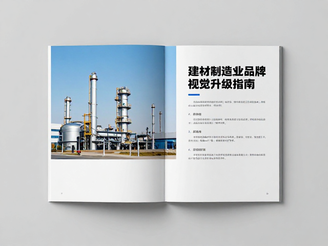 化工画册与安全生产海报设计的核心逻辑