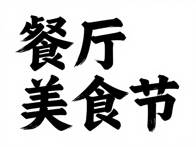 国潮毛笔字体设计的美学内核与视觉张力