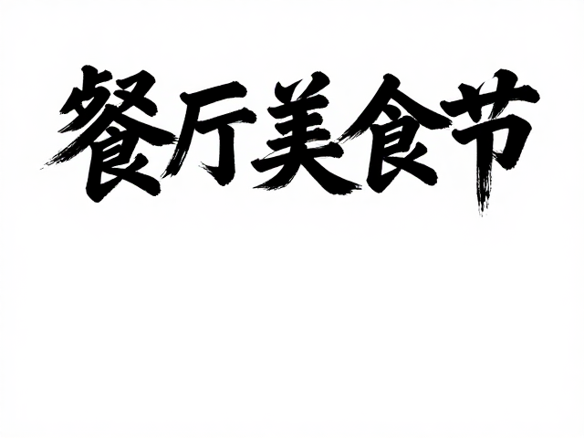 餐厅美食节海报的创意构思与场景融合