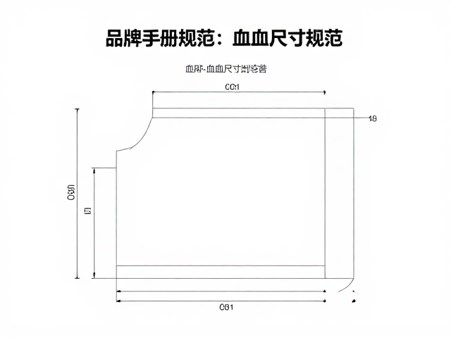 品牌手册中的出血尺寸规范