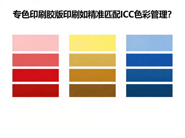 ICC色彩管理在专色胶印中的数据构建逻辑