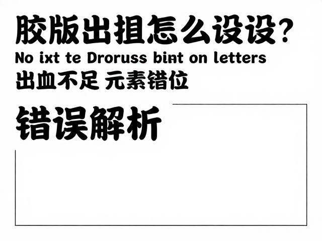 常见错误解析:出血不足与元素错位的风险
