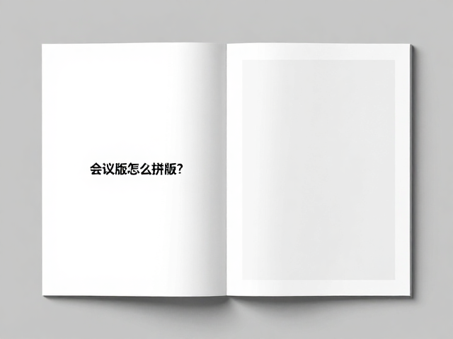 商务会议手册的核心价值与排版前置逻辑