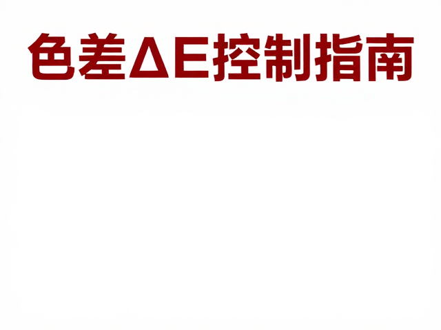 节日营销场景下的色彩焦虑与ΔE核心指标
