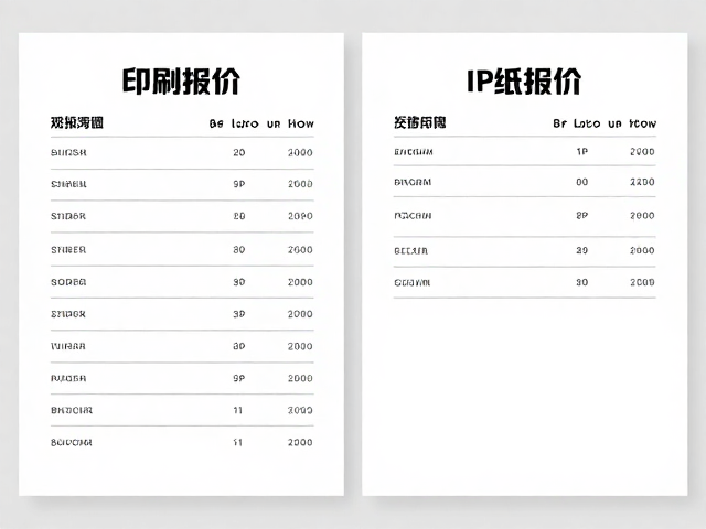 双面海报印刷报价的核心影响因素
