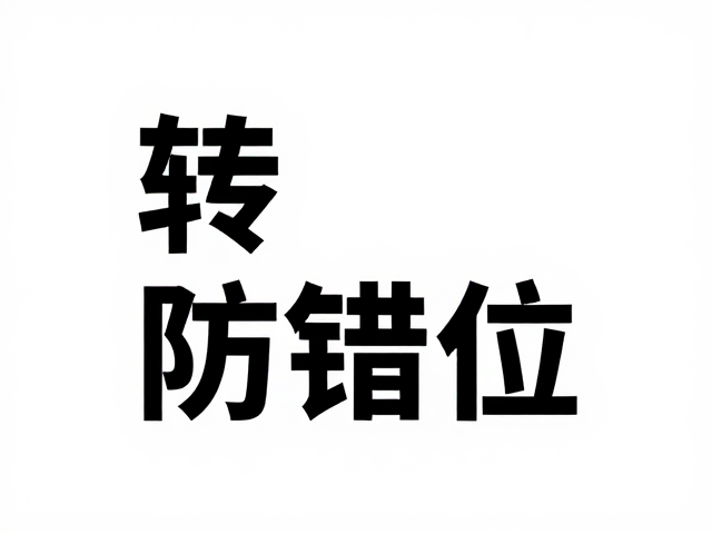 文字转曲的核心逻辑与防错位机制
