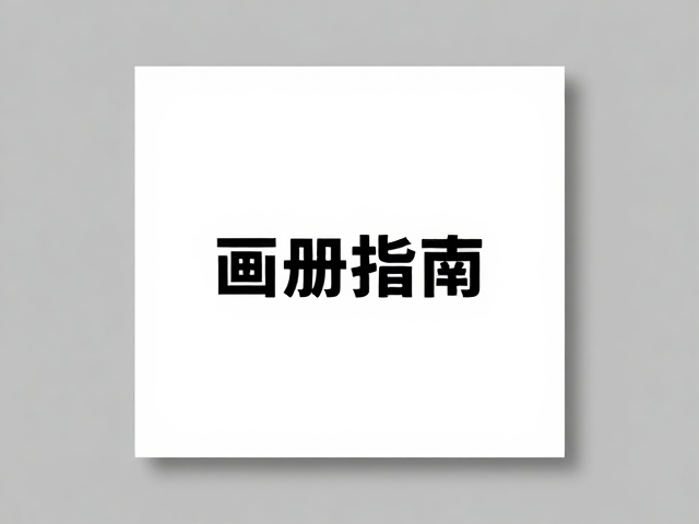 方形画册封面的像素尺寸与排版策略