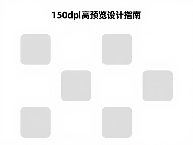 150dpi高清预览设计指南