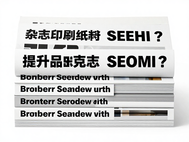 不同品类杂志的克重适配逻辑