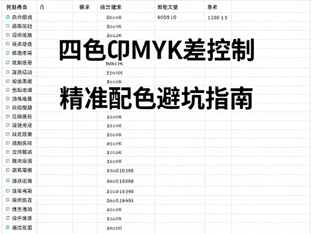 标准化数据与特性文件的精准应用