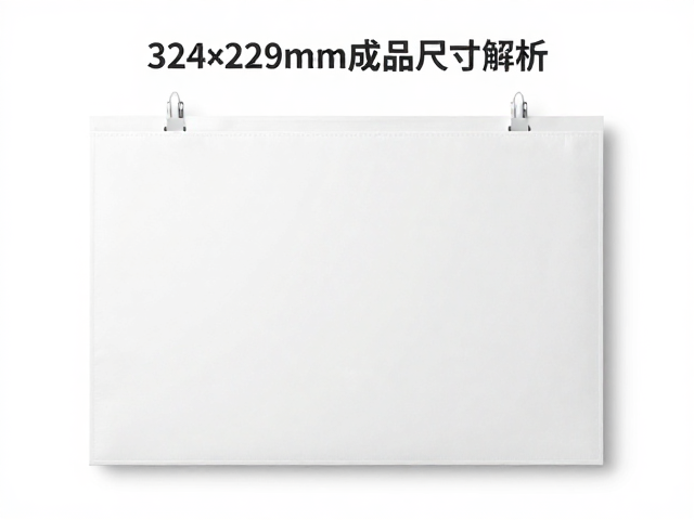 档案袋324×229mm成品尺寸解析