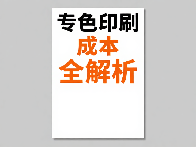 专色印刷在竖版海报中的视觉优势