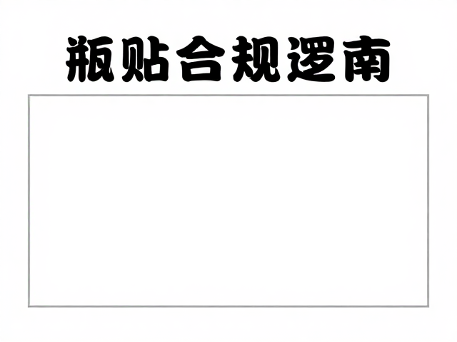 瓶贴100×70mm展板尺寸设计的核心逻辑