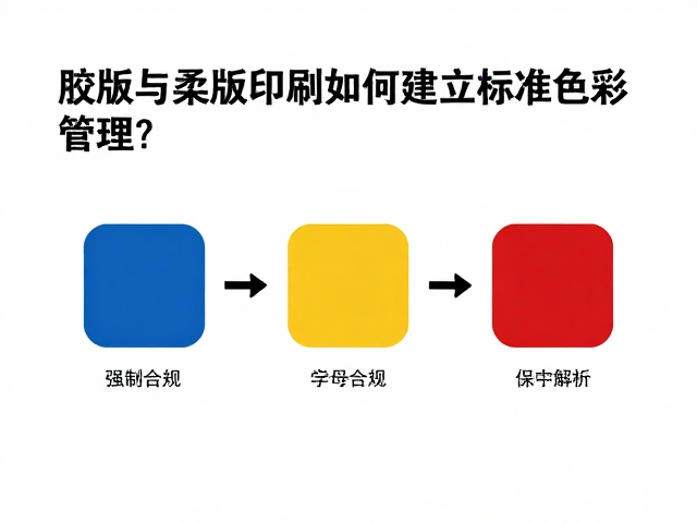 胶版与柔版印刷的色彩特性差异