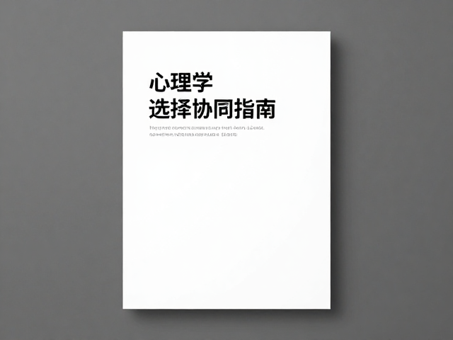 色彩心理学与字体选择的协同效应