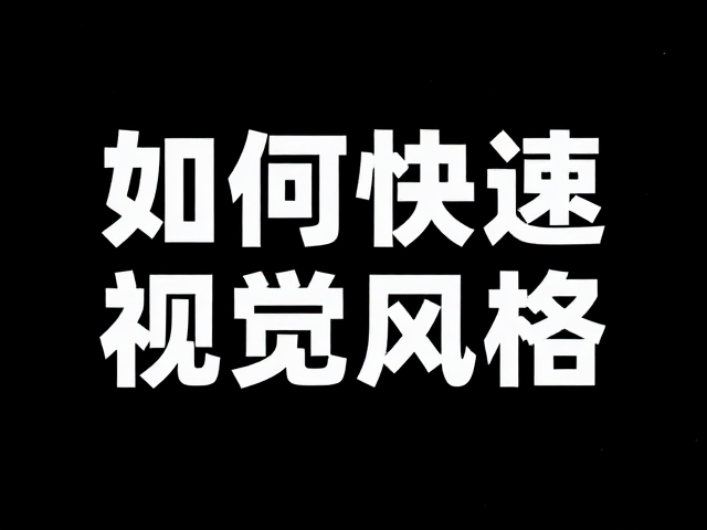 字体情绪与图形语言的统一