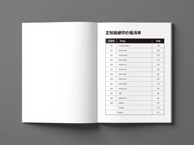 影响定制画册印刷价格的关键变量