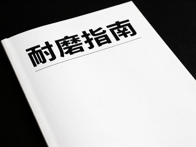 封面材质选择与耐磨性能的核心关联
