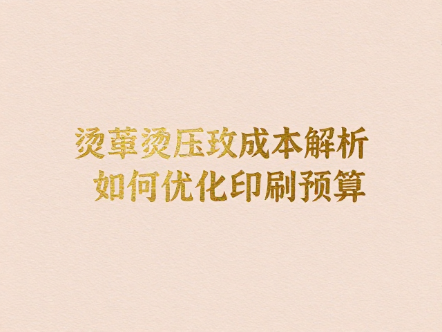 预算优化策略中的工艺组合与材料选择