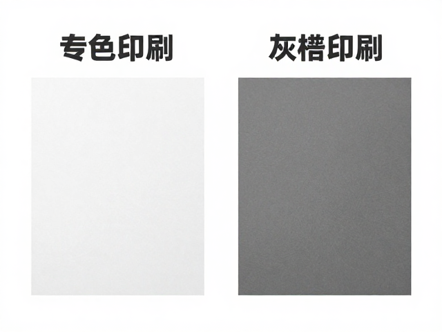 专色印刷与灰度印刷的核心差异