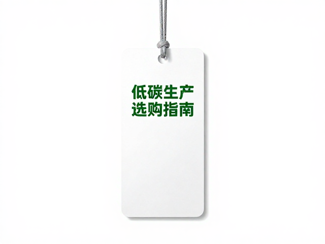 吊牌低碳生产的核心路径与环保材料应用