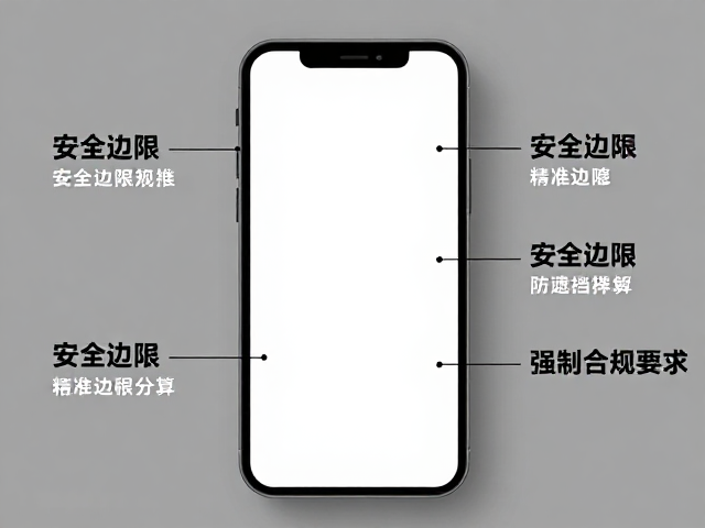 安全边距的精准计算与防遮挡逻辑