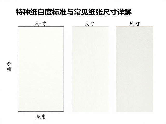 常见特种纸的标准尺寸与裁切规范