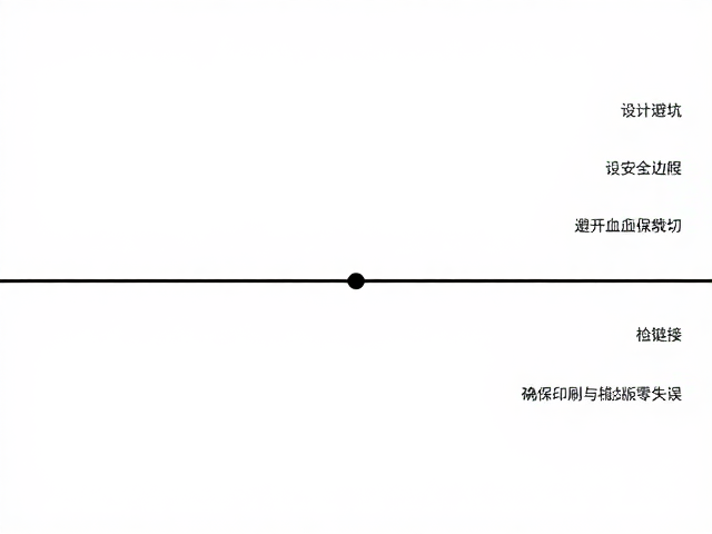 避开裁切区域:处理出血与视觉重心的平衡