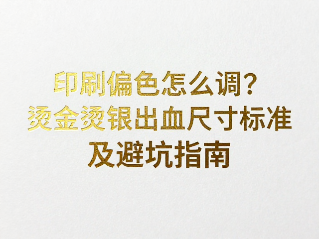 常见烫印缺陷的排查与应对