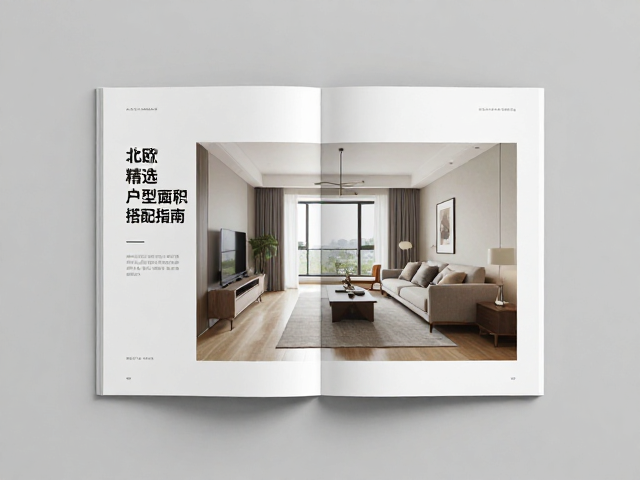 北欧风建材画册的核心视觉逻辑与空间基调