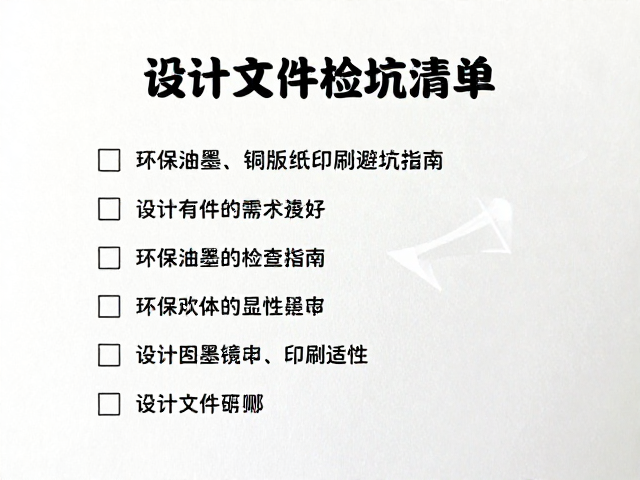 环保油墨的核心特性与印刷适性