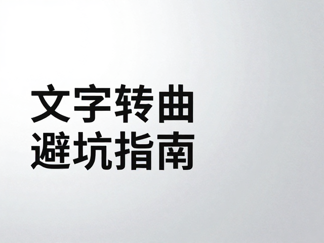 文字转曲的核心目的与操作规范
