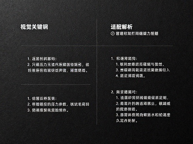 模具设计与压力参数的精准调控策略