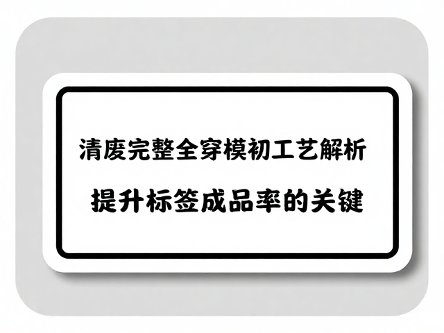模切版制作与刀线优化的技术细节