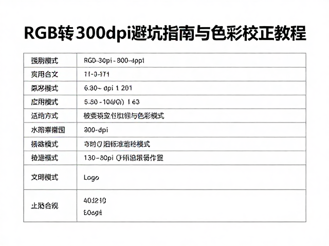 文件格式与色彩模式的最终确认