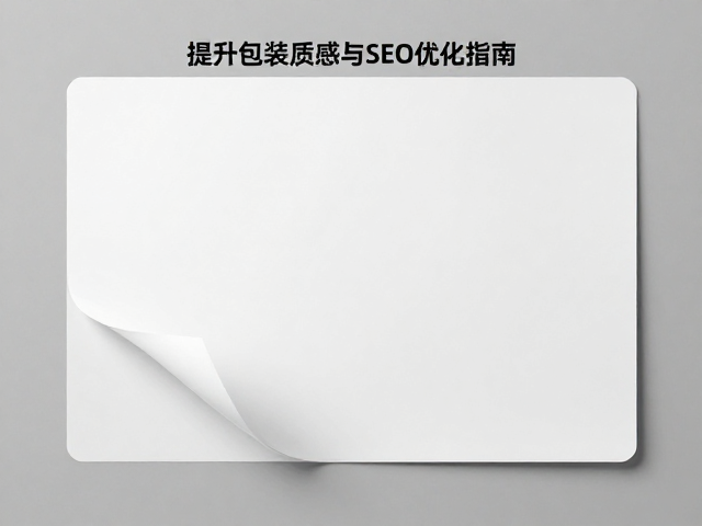 包装质感提升与SEO内容策略